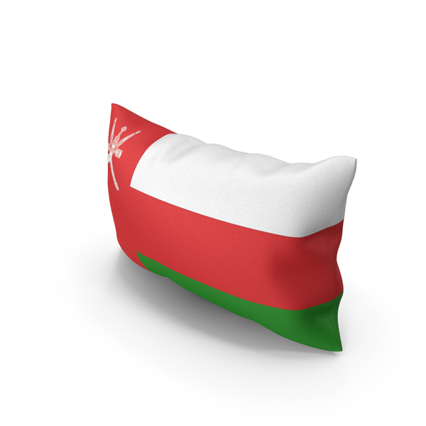 Flag: Oman Country Pillow PNG & PSD Images Flag: Oman Country Pillow PNG & PSD Images