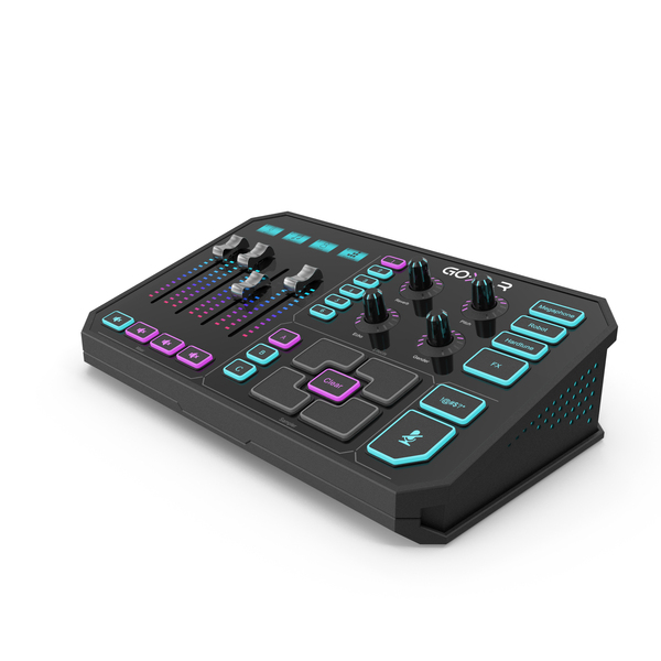 Audio Mixer: Online Broadcaster Platform GoXLR Lights On PNG & PSD Images Audio Mixer: Online Broadcaster Platform GoXLR Lights On PNG & PSD Images