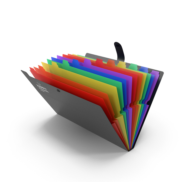 Open Black Expanding File Folder PNG & PSD Images