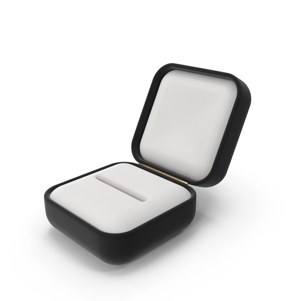 Open Black Ring Box PNG & PSD Images Open Black Ring Box PNG & PSD Images