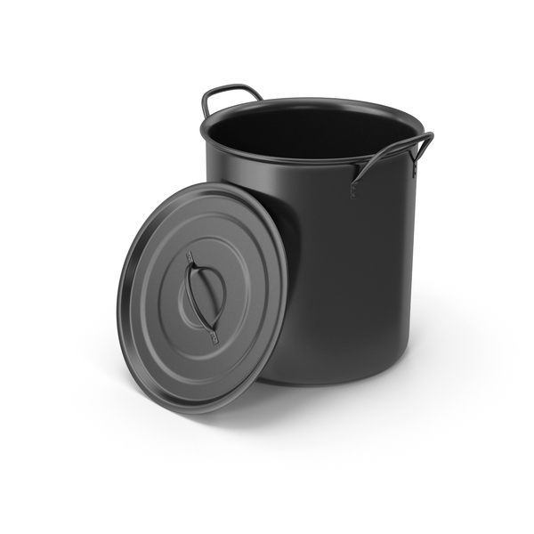(Cookware): Open Black Stock Pot PNG & PSD Images (Cookware): Open Black Stock Pot PNG & PSD Images