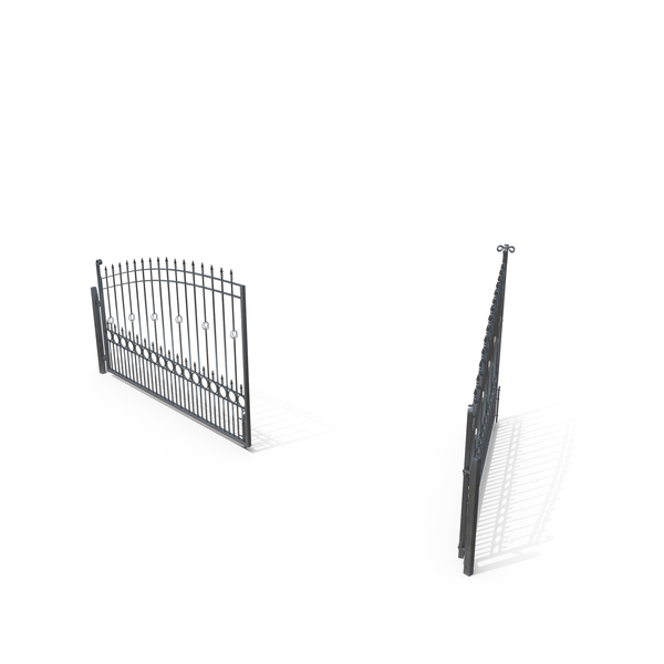 Open Iron Gate PNG & PSD Images Open Iron Gate PNG & PSD Images