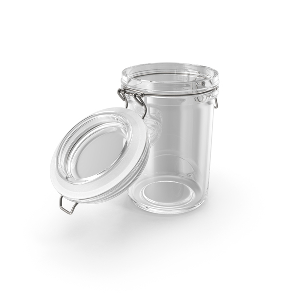 Open Large Empty Round Glass Jar PNG & PSD Images Open Large Empty Round Glass Jar PNG & PSD Images