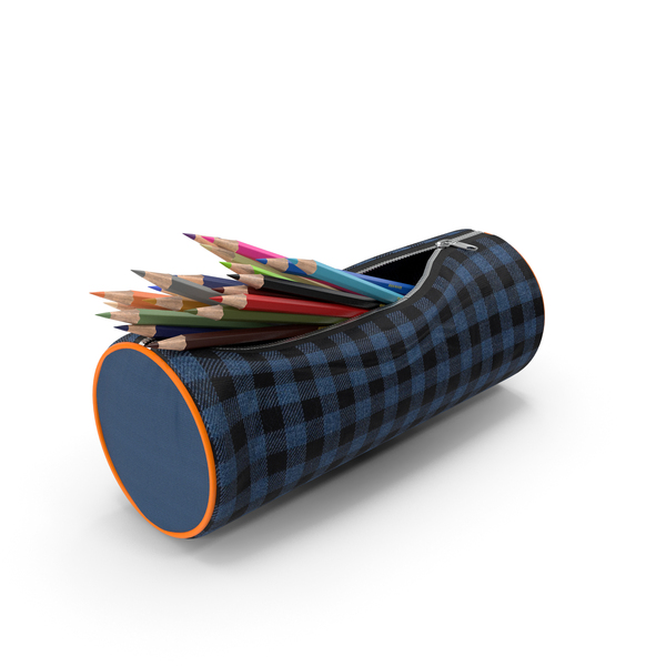 Open Pencil Case PNG & PSD Images