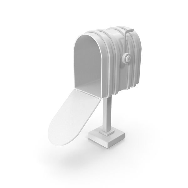 Open White Mailbox PNG & PSD Images