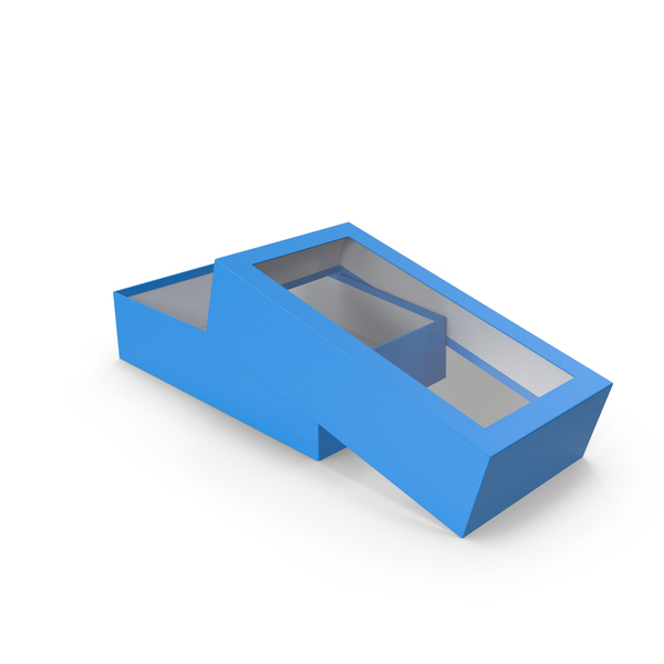 Opened Box Blue PNG & PSD Images Opened Box Blue PNG & PSD Images