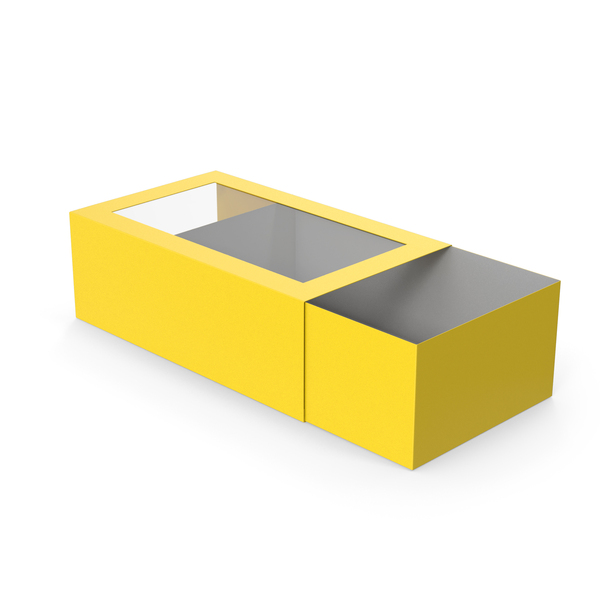 Cardboard Box: Opened Cakebox Yellow PNG & PSD Images Cardboard Box: Opened Cakebox Yellow PNG & PSD Images