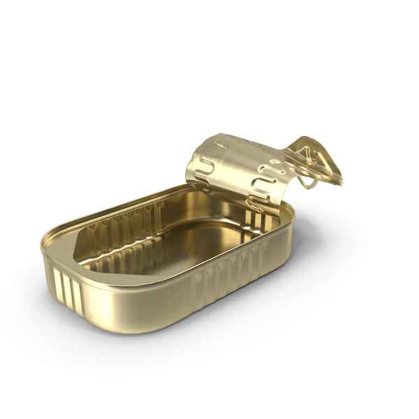 Aluminum: Opened Empty Rectangular Tin Can PNG & PSD Images Aluminum: Opened Empty Rectangular Tin Can PNG & PSD Images
