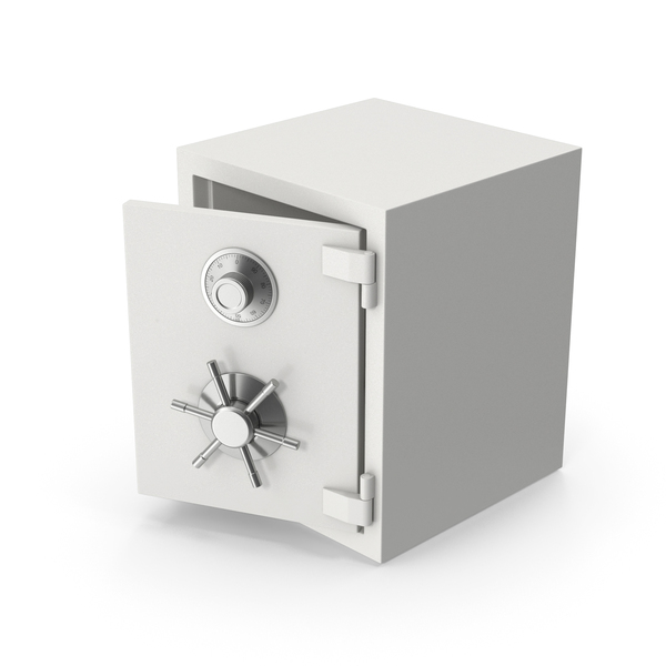 One Hundred Dollar: Opened Safe PNG & PSD Images
