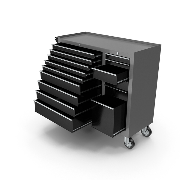 Roller Cabinet: Opened Tool Box Grey PNG & PSD Images Roller Cabinet: Opened Tool Box Grey PNG & PSD Images