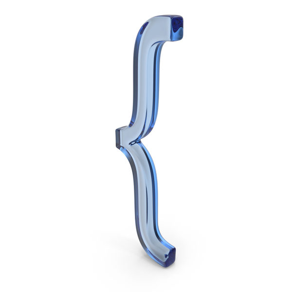 Symbols: Opening Bracket Glass PNG & PSD Images