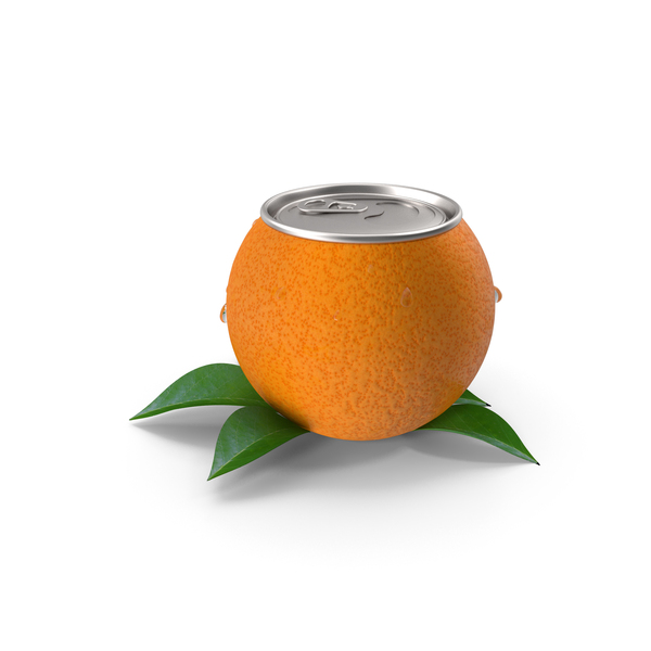 Juice: Orange Can PNG & PSD Images
