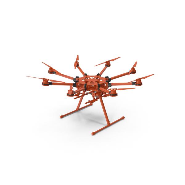Orange Drone PNG & PSD Images