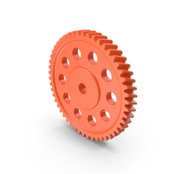 Hardware: Orange Gear PNG & PSD Images