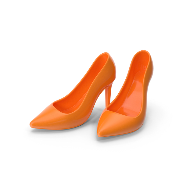 High: Orange Heels PNG & PSD Images High: Orange Heels PNG & PSD Images