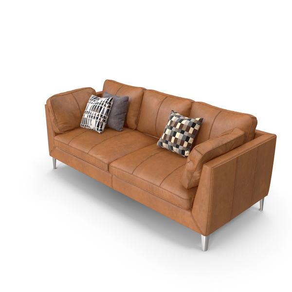 Orange Leather Sofa PNG & PSD Images Orange Leather Sofa PNG & PSD Images