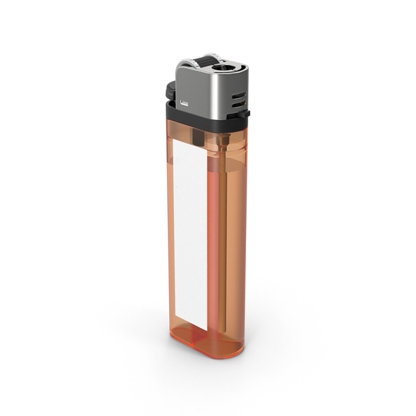 Disposable: Orange Lighter PNG & PSD Images Disposable: Orange Lighter PNG & PSD Images