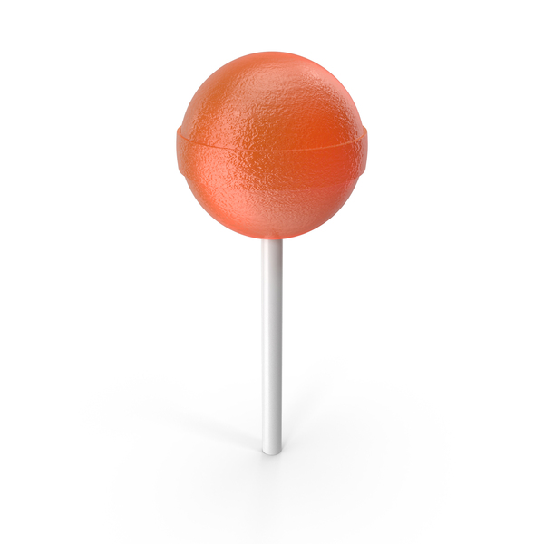 Orange Lollipop PNG & PSD Images Orange Lollipop PNG & PSD Images