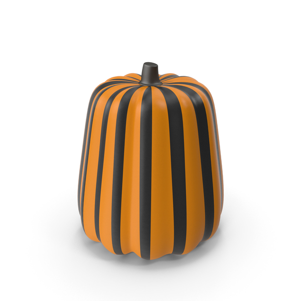 Orange Painted Striped Pumpkin PNG & PSD Images Orange Painted Striped Pumpkin PNG & PSD Images
