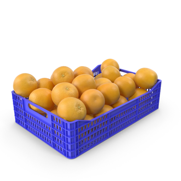 Fruit: Orange Plastic Crate PNG & PSD Images Fruit: Orange Plastic Crate PNG & PSD Images