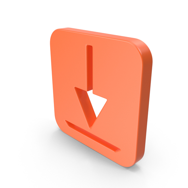 Symbols: Orange Square Download Icon PNG & PSD Images Symbols: Orange Square Download Icon PNG & PSD Images