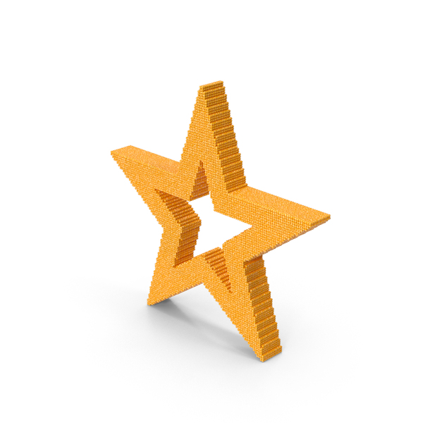 Orange Star Symbol PNG Images & PSDs for Download | PixelSquid - S121189657
