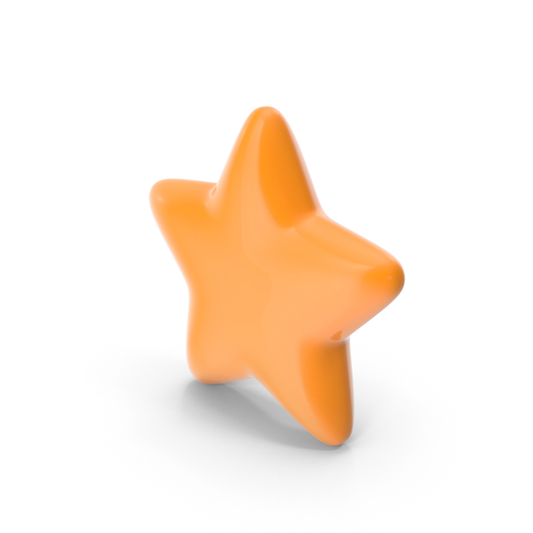 Symbols: Orange Star PNG & PSD Images