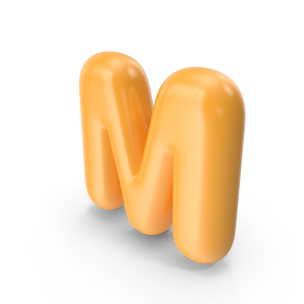 Language: Orange Toon Balloon Letter M PNG & PSD Images Language: Orange Toon Balloon Letter M PNG & PSD Images