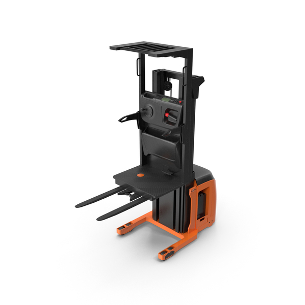 Forklift: Order Picker Raised PNG & PSD Images Forklift: Order Picker Raised PNG & PSD Images