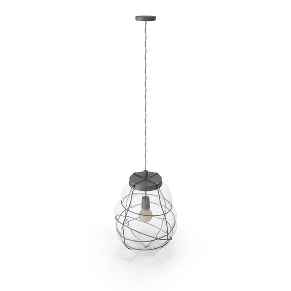 Hanging Lamp: Organic Blown Glass Pendant PNG & PSD Images Hanging Lamp: Organic Blown Glass Pendant PNG & PSD Images