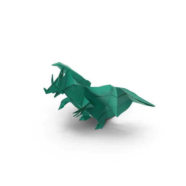 Origami Dragon PNG & PSD Images