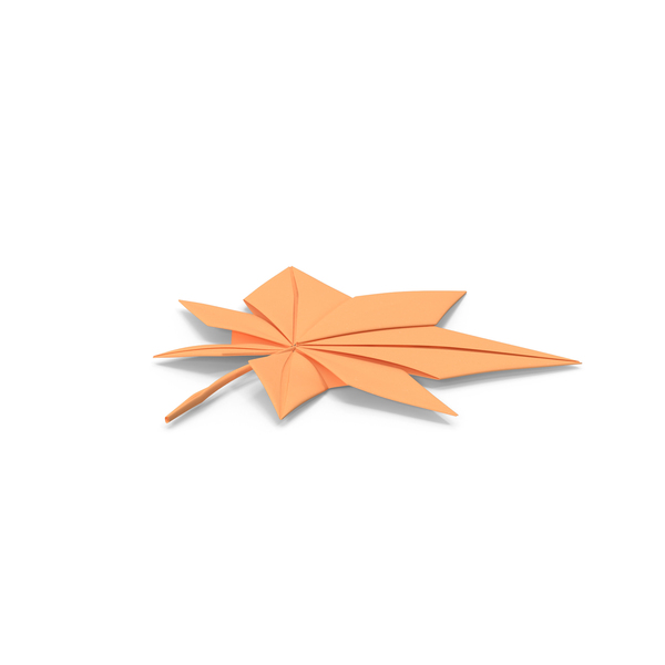 Origami Maple Leaf PNG & PSD Images