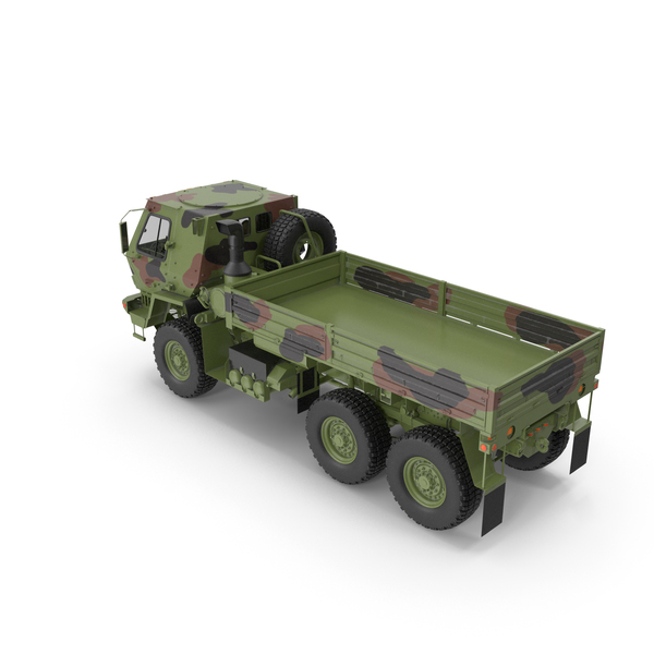 Transporter: Oshkosh FMTV Camouflage Cargo Truck 6x6 PNG & PSD Images