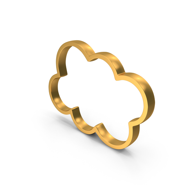 Logo: Out Line Cloud Icon Gold PNG & PSD Images Logo: Out Line Cloud Icon Gold PNG & PSD Images