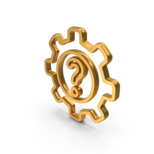 Vehicle: Out Line Question Mark Gear Icon Gold PNG & PSD Images Vehicle: Out Line Question Mark Gear Icon Gold PNG & PSD Images