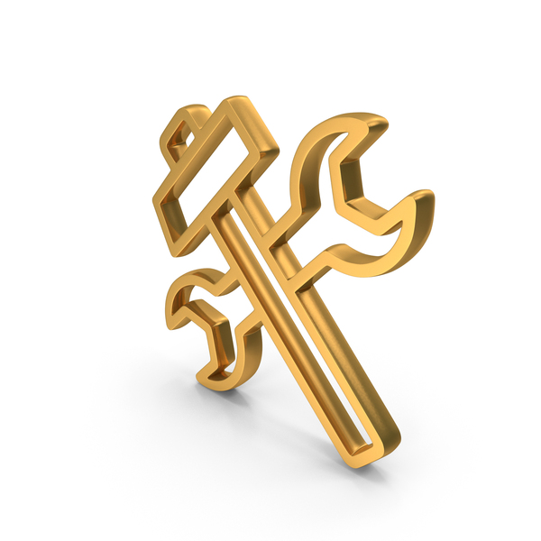 Logo: Out Line Repair Tools Icon Gold PNG & PSD Images Logo: Out Line Repair Tools Icon Gold PNG & PSD Images