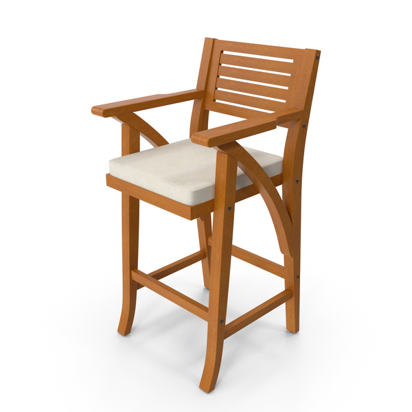 Outdoor Acacia Wood Bar Stool PNG & PSD Images Outdoor Acacia Wood Bar Stool PNG & PSD Images
