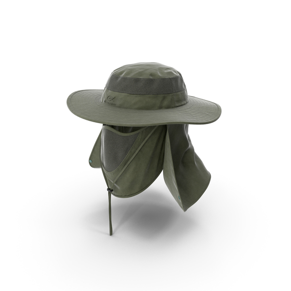 Outdoor Fishing Hat with Removable Neck Flap and Face Cover Mask PNG & PSD Images Outdoor Fishing Hat with Removable Neck Flap and Face Cover Mask PNG & PSD Images