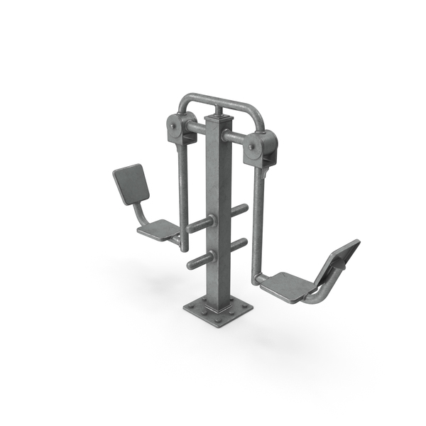 OutDoor Legs Press Machine Used PNG & PSD Images