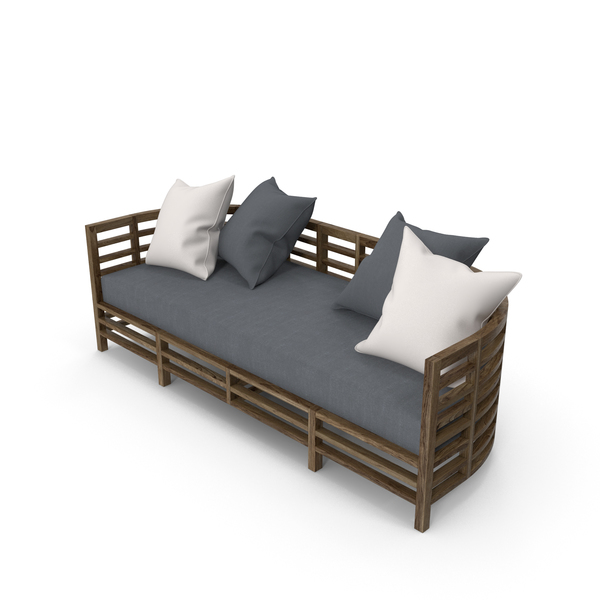 Pergola: Outdoor Rounded Sofa with Pillows PNG & PSD Images Pergola: Outdoor Rounded Sofa with Pillows PNG & PSD Images