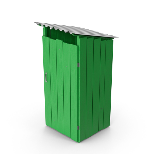 Portable: Outdoor Toilet Green PNG & PSD Images