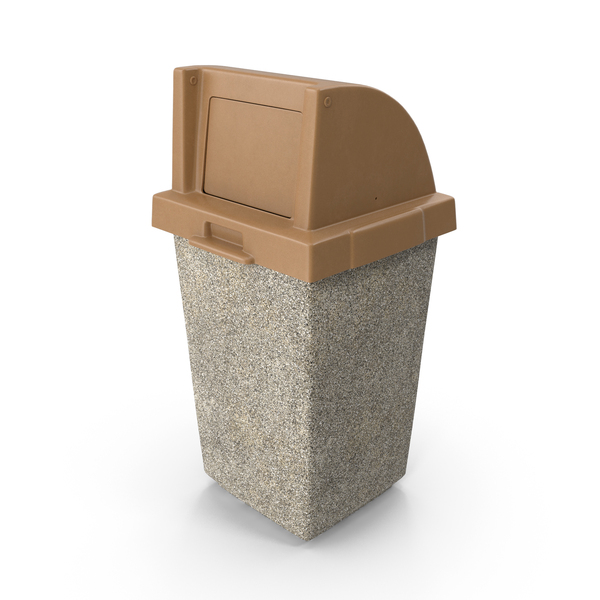 Dustbin: Outdoor Trash Receptacle Push Door Concrete Clean PNG & PSD Images Dustbin: Outdoor Trash Receptacle Push Door Concrete Clean PNG & PSD Images