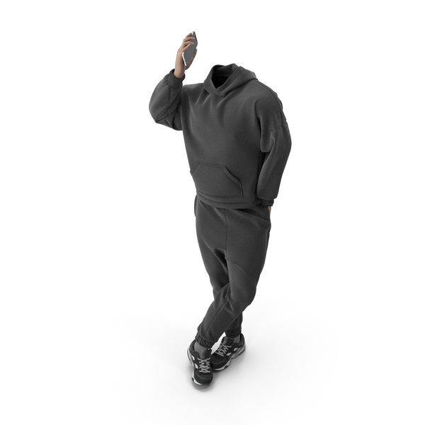 Man: Outfit Black PNG & PSD Images