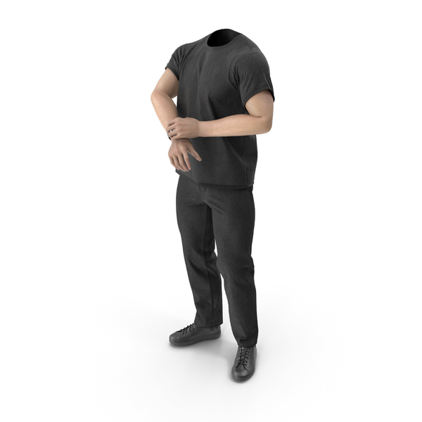 Man: Outfit Black PNG & PSD Images Man: Outfit Black PNG & PSD Images