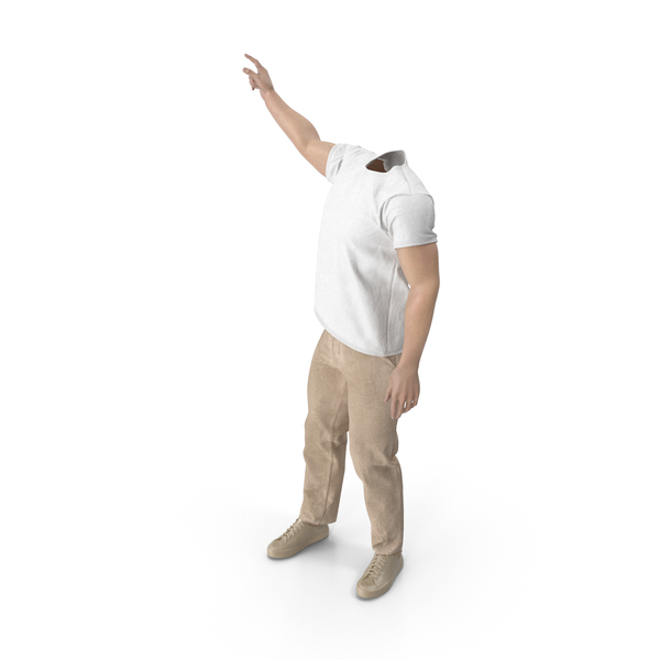 Man: Outfit Outfit Calling for Taxi Pose PNG & PSD Images