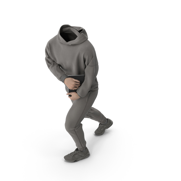Man: Outfit Grey PNG & PSD Images