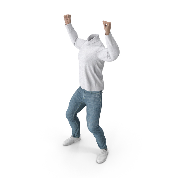 Clothing: Outfit White Cheering Pose PNG & PSD Images Clothing: Outfit White Cheering Pose PNG & PSD Images