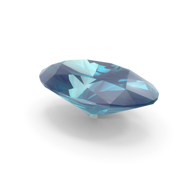 Diamond: Oval Cut Aquamarine PNG & PSD Images