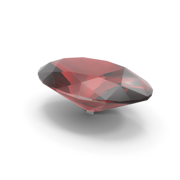Diamond: Oval Cut Ruby PNG & PSD Images
