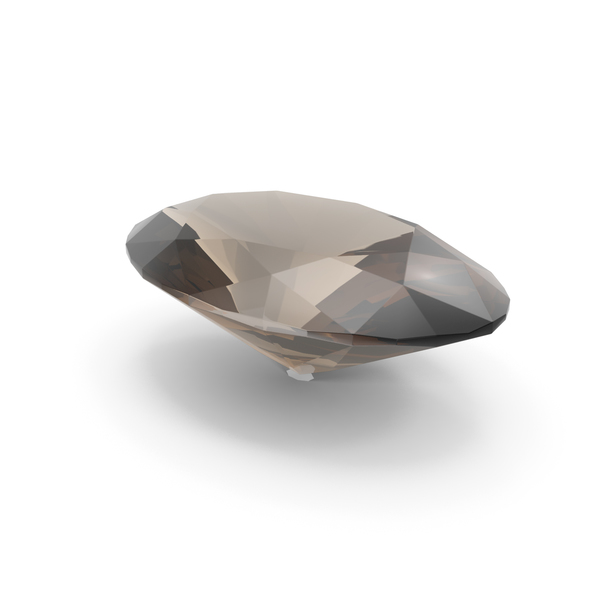 Diamond: Oval Cut Smokey Topaz PNG & PSD Images